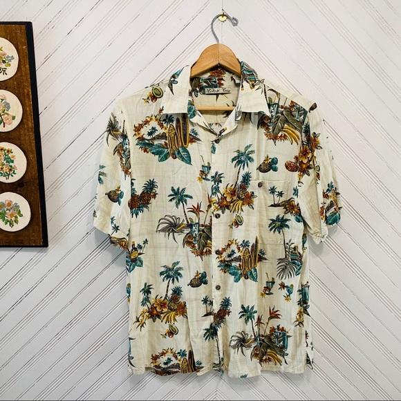 Vintage Other - FREE W PURCHASE Vintage Tropical Hawaiian Shirt